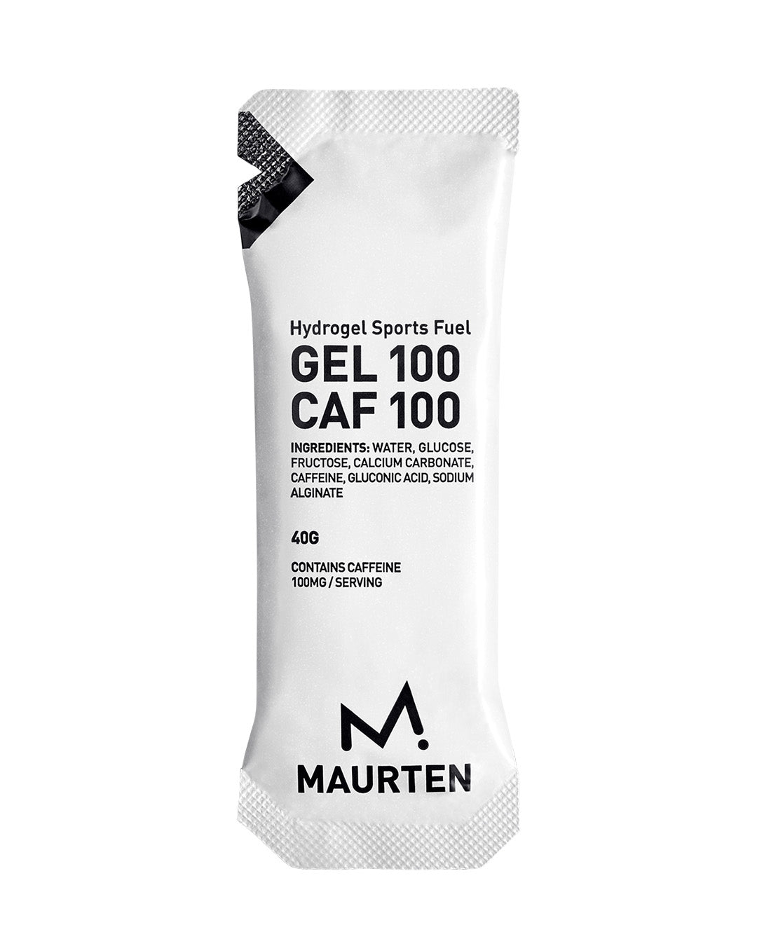 Maurten Gel 100 Caf 100, box of 12 sachets